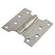 Max Parliament Hinge - 102 x 50 x 102 x 3mm - Satin Stainless Steel - Pair