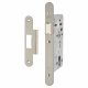 Heavy Duty DIN Latch - 90mm Case - 60mm Backset - Radius - Satin Stainless Steel