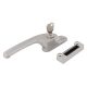 Guru Breakseal Locking Casement Window Fastener - Left Hand - Satin Chrome