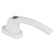 uPVC/Timber Tilt Before Turn Locking Multipoint Window Handle - Dual - White