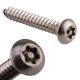 6-Lobe Pin Self Tapping Screws - 10 x 1 1/4" - Button Head - Pack of 100