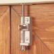 8K116 Multi Purpose Locking Bolt - White - Pack of 1 with 2 Keys