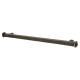 Square T-Bar Cabinet Pull Handle - 256mm Centres - Polished Steel
