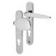 Chrome uPVC Multipoint Lever/Pad Door Handles - 92mm c/c - Sparta Range