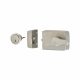 Roller Bolt Deadlocking Nightlatch - 60mm Backset - Satin Chrome Case/Cylinder