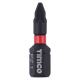 X6 Impact Driver Bits - Pozi - - 25mm Length - Pack of 10