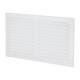 Louvre Vent - 271 x 171mm - 17760mm² Free Air Flow - White Plastic