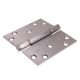 (H102-A) Grade 13 Butt Fire Door Hinge - 100 x 106 x 3mm - 304 Satin Stainless Steel