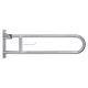 Callisto Hinged Support Grab Rail - 850 x 300mm - Brushed Stainless Steel