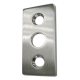 Keep Plate for Glass Doors - To Suit Timber Frame