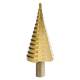 HSS Step Drill - TiN - 4-20mm Drill Diameter