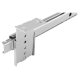 27mm Ball Bearing Keyboard Slide Drawer Runner - Adjustable Height - 350mm Length - Zinc