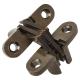 Concealed Hinge - 45 x 13mm - Antique Brass - Pair