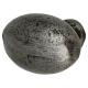 Solid Oval Cabinet Knob - 35 x 30mm - Lacquered Iron
