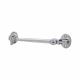 Heavy Duty Cabin Hook & Eye - 150mm Length - Polished Chrome