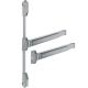 Touchbar Rebated Double Door Panic Bar Set - Timber Door - Silver