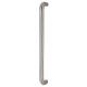 316 Satin Stainless Steel 32mm D-Bar Door Pull Handle - Bolt Fix - 650mm Centres