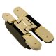 Tectus 3D FR Concealed Door Hinge - 200 x 32mm - Polished Brass - Pair