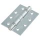 Twin Ball Bearing Grade 11 Butt Fire Door Hinge - 102 x 76 x 2.7mm - Satin Chrome - Pair