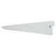 Twin Slot Shelf Bracket - 220mm Length - White