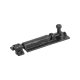 Antique Black Iron Straight Barrel Bolt - Tudor Range - 101 x 38mm