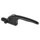 Virage Cockspur Locking Window Handle - 9mm Nose Height - Right Hand - Black