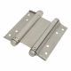 Double Action Self Closing Spring Hinge - 153mm Length - Satin Stainless Steel - Pair
