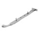 Cast Bulb End Casement Window Stay - 10"/250mm Length - Satin Chrome