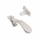 Cast Victorian Wedge Casement Window Fastener - Reversible - Satin Chrome