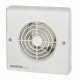QF100S Quiet Axial Bathroom Extractor Fan - White