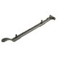 Victorian Casement Window Stay - 12"/300mm Length - Black Nickel