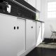 Hush Sliding Door Gear - 1200mm Track - 2 Door - 600 x 1200mm Maximum Door Size - 9kg Max Door