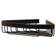 Wirework Small Corner Shower Soap Dish Basket - 60 x 311 x 209mm - Matt Black