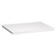 Top Track System - Click In White Edged Melamine Board/Shelf - 605 x 437 x 32mm - White