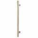 Satin Stainless Steel 30mm T-Bar Door Pull Handle - Bolt Fix - 600mm Centres