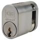 J2X1 Pattern 5 Pin 40mm Oval Single Cylinder - 32 + 8mm - Satin Chrome - Keyed to Differ