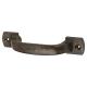 22mm D-Bar Cabinet Pull Handle - 107mm Centres - Lacquered Iron