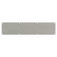 Stainless Steel Kick Plate - 780 x 150 x 1.2mm - 8 Screw Holes - Satin