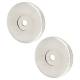 Satin Stainless Steel Rose Set for 19mm Door Pull Handless - 52 x 6mm