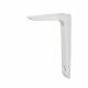 Aluminium Shelf Bracket - 65 x 100mm - White