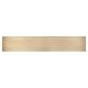 Stainless Steel Kick Plate - 838 x 150 x 1.2mm - 8 Screw Holes - Antique Brass