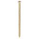Concrete Screw - Countersunk - Yellow Passivated - 7.5 x 130mm - Pack of 100
