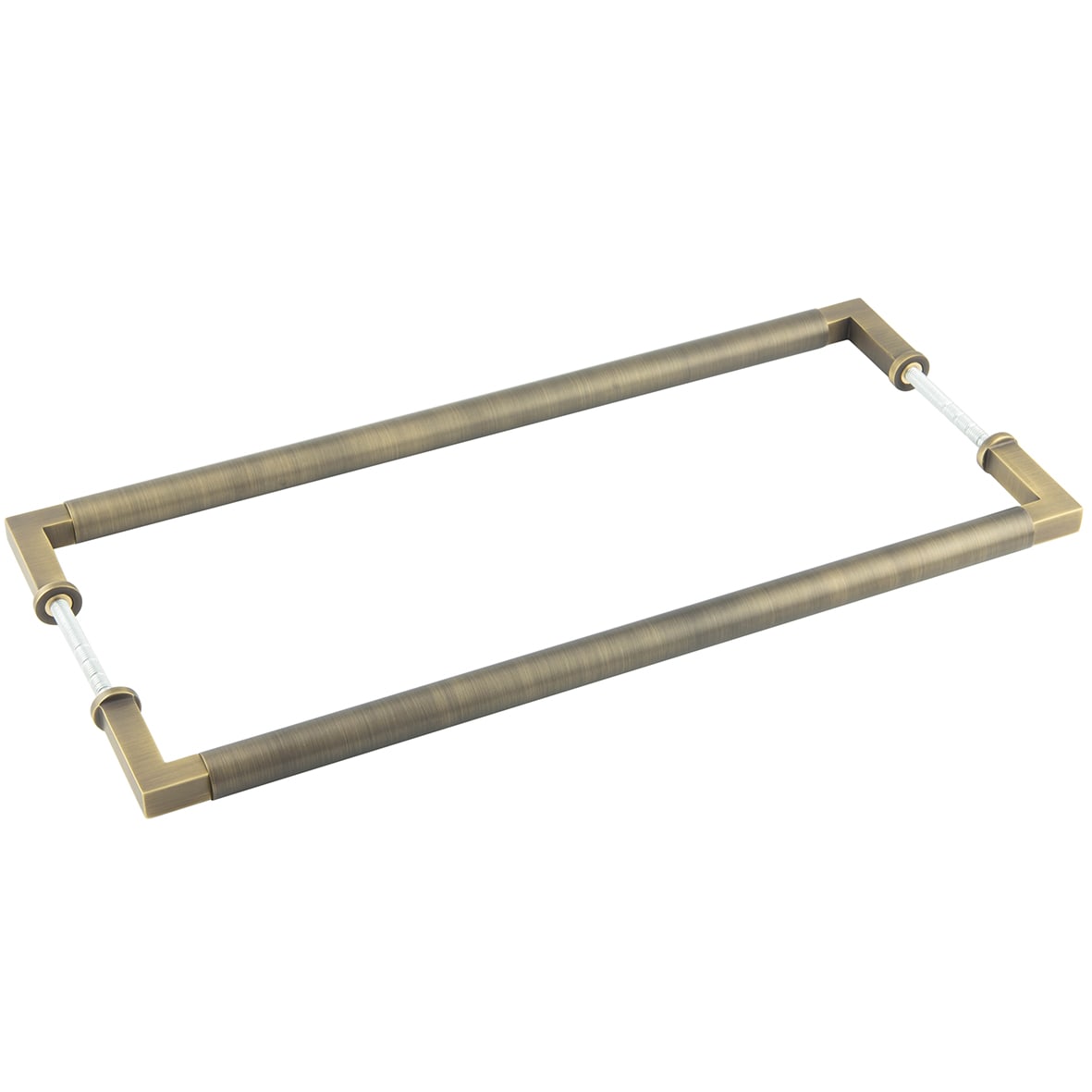 Antique Brass 20mm D-Bar Door Pull Handle - B2B - 425mm c/c - Westminster Range
