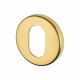Escutcheon - 52mm Diameter - Oval - PVD Brass