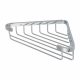 Style Wire Corner Shower Soap Dish Basket - 48 x 175 x 170mm - Polished Chrome
