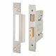 Architectural Bolt Through Bathroom Lock - 78mm Case - 57mm Backset - Satin Stainless Steel