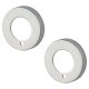 Privacy Rose Cover - 52mm Diameter - Polished Chrome