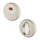 Puma Bathroom Turn & Release with Indicator - 53mm Diameter - Satin Aluminium