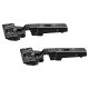 CLIP Top Thick Door Soft Close Cabinet Hinge - 95° - Overlay - Black Onyx - Pair