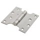 Max Parliament Hinge - 102 x 50 x 102 x 3mm - Polished Stainless Steel - Pair